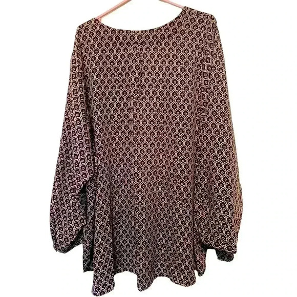 Choose Happiness Long Sleeve Lightweight Tunic Style Top - Picture 4 of 8
